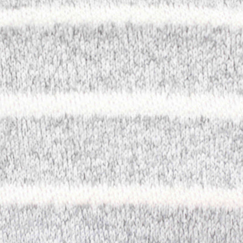 White Marl Chunky Knit, Poly-Viscose, 175 gsm