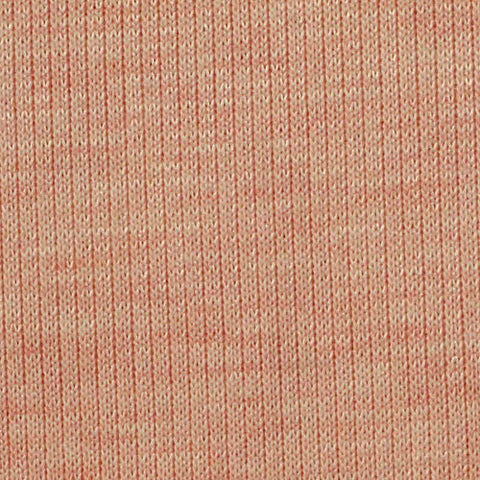Peach Marl Rib Knit