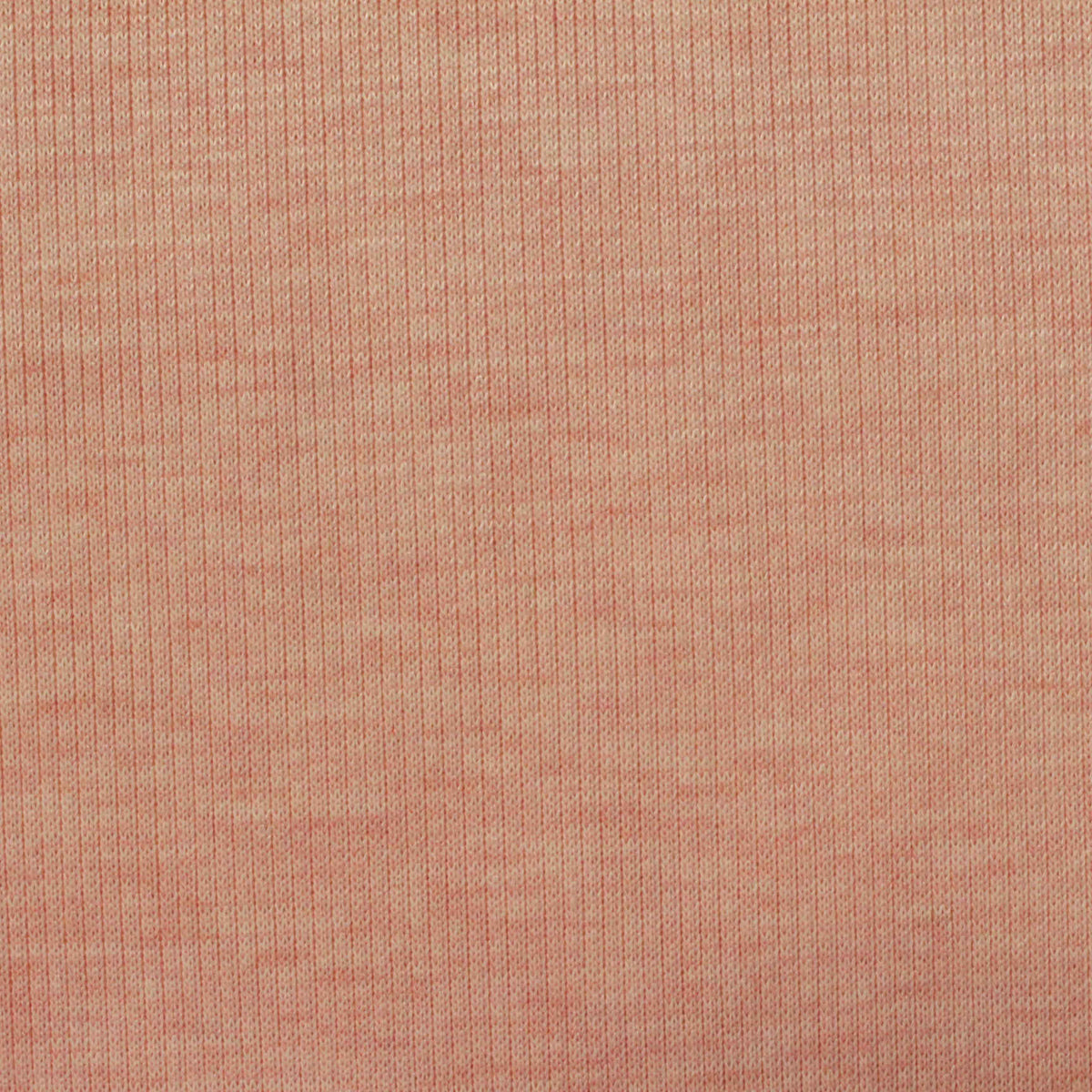 Peach Marl Rib Knit
