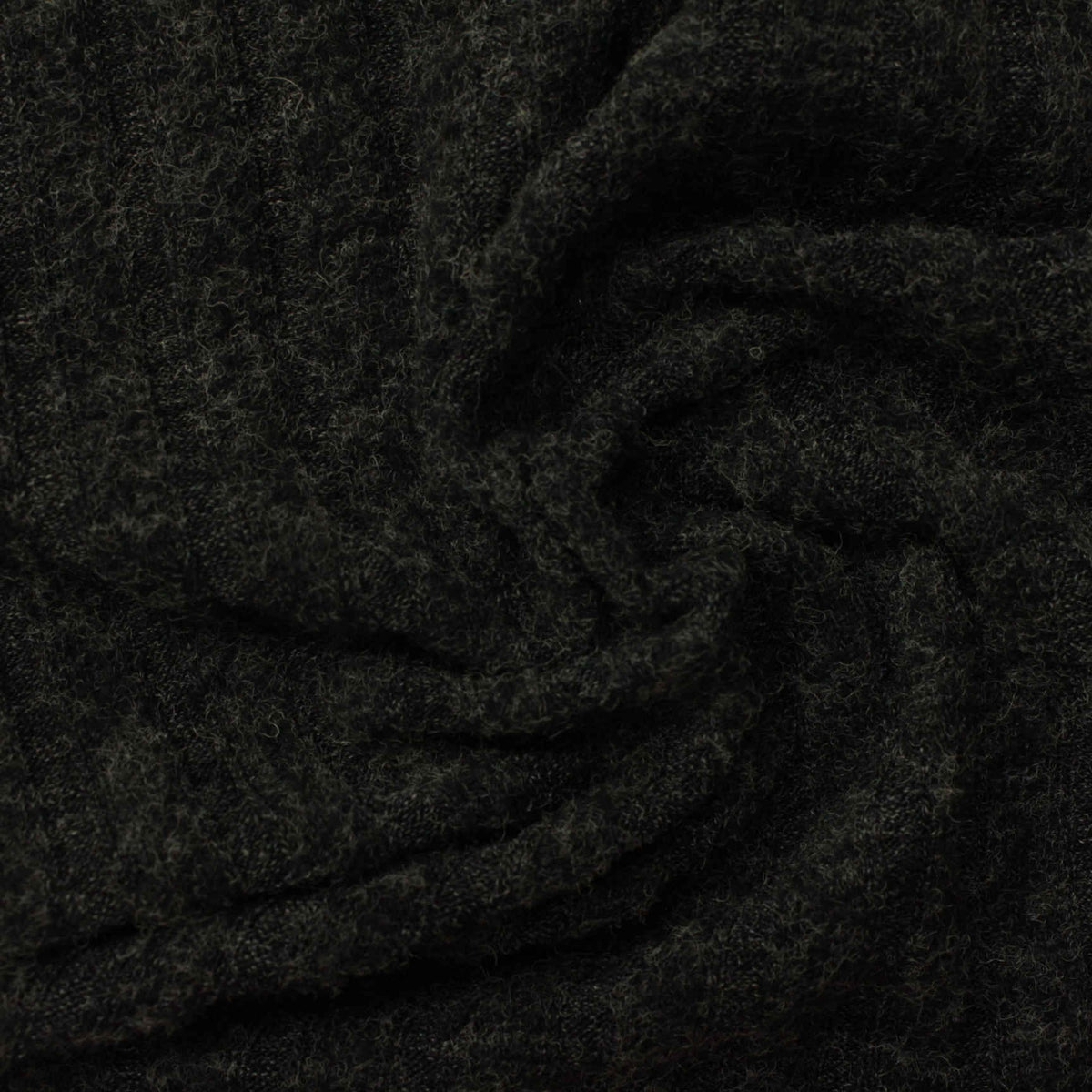 Rib Knit Fabric, 170 gsm, 160 cm — Green