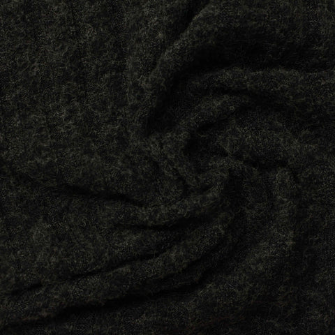Rib Knit Fabric, 170 gsm, 160 cm — Green