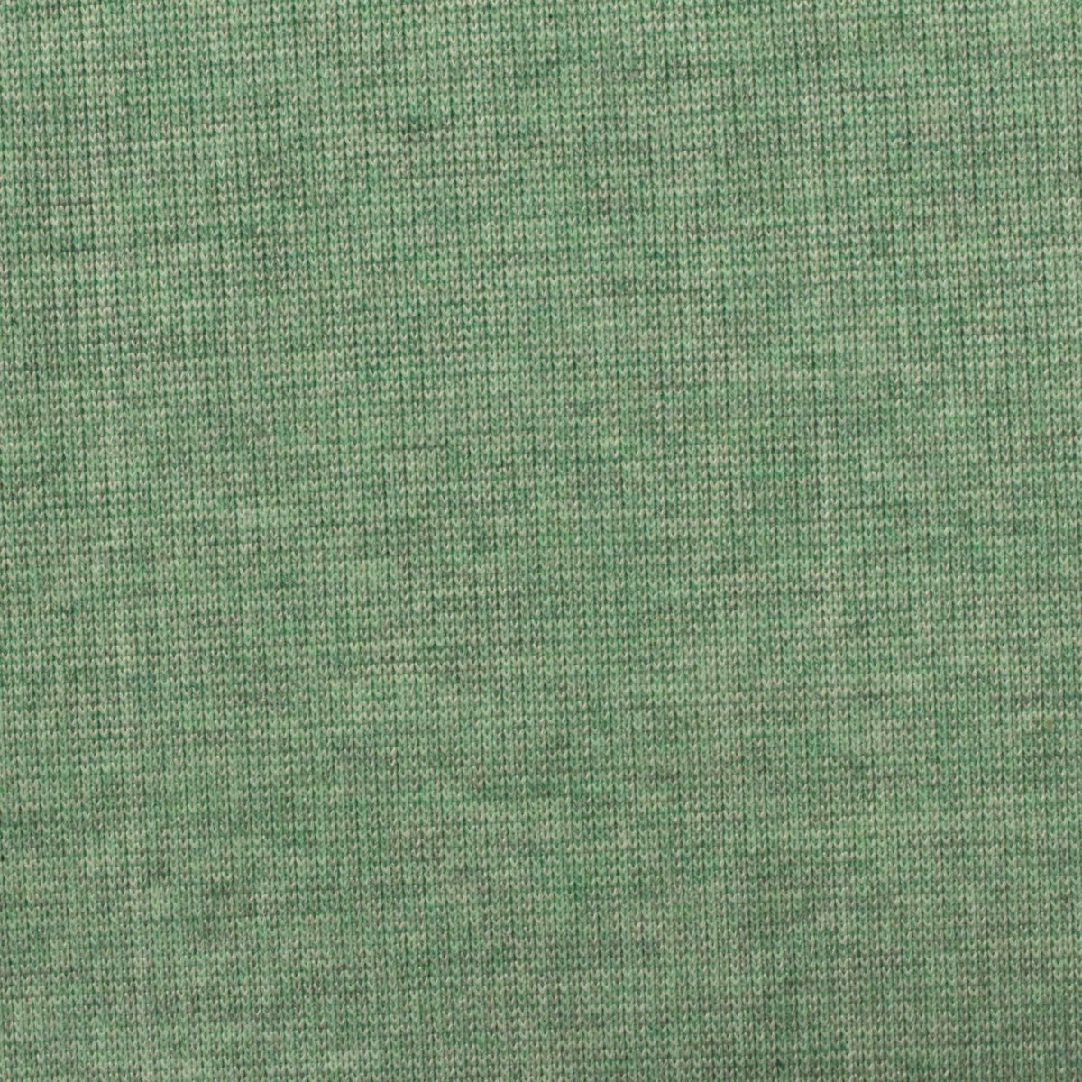 Green Heathered-Marl Rib Knit, Poly-Cotton