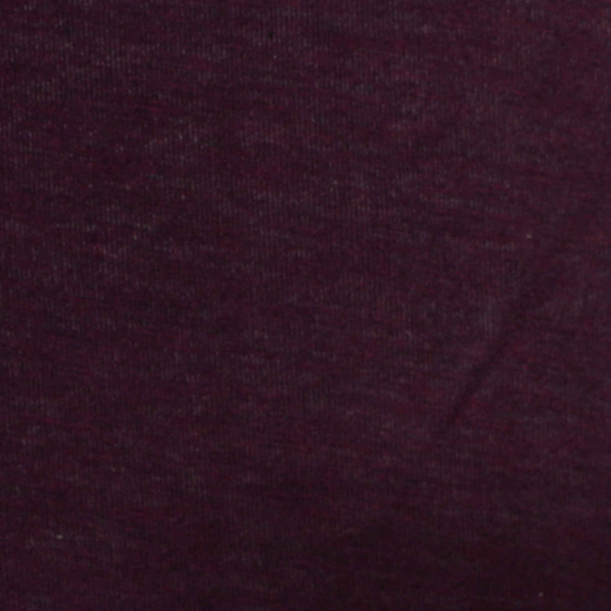 Dark Plum Marl French Terry, Cotton-Poly