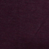 Dark Plum Marl French Terry, Cotton-Poly