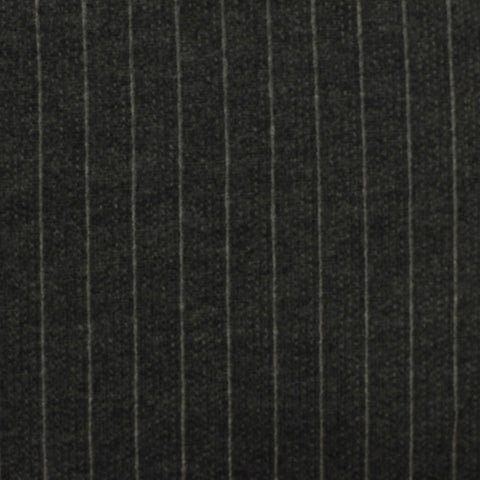 Light Grey Vertical-Pinstripe French Terry