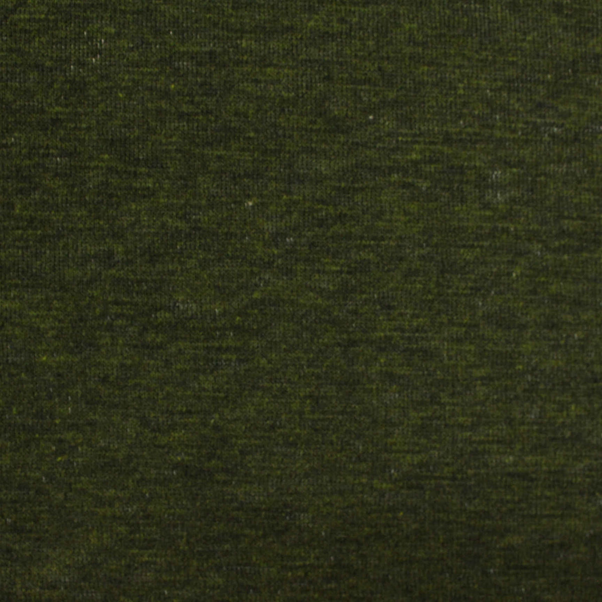 Dark Green Marl French Terry, Poly-Cotton, 330 gsm