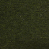 Dark Green Marl French Terry, Poly-Cotton