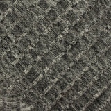 Grey Marl Rib Knit, Poly-Viscose