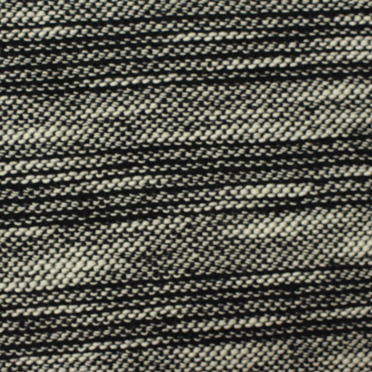 Black Marl Jersey Knit, Cotton-Poly, 225 gsm