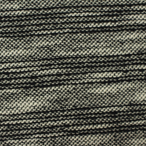 Black Marl Jersey Knit, Cotton-Poly, 225 gsm