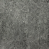 Black Animal Print French Terry, Poly-Cotton