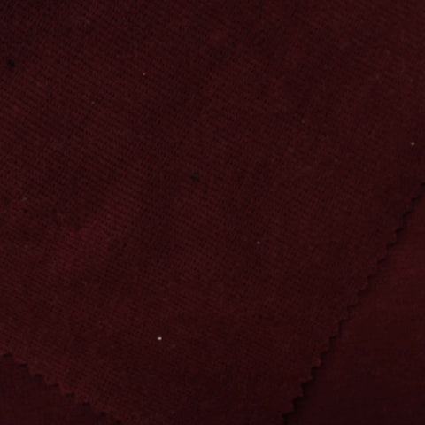 Polyester Cotton Chunky Knit Fabric, 200 gsm, 170 cm — Red