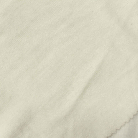 Viscose Polyester Stretch Chunky Knit Fabric, 205 gsm, 170 cm — White
