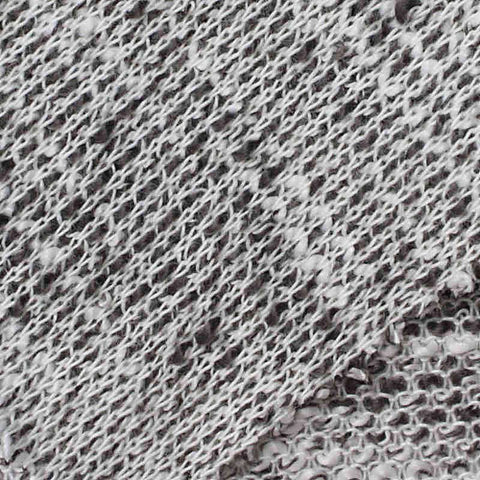Heathered Grey Marl Chunky Knit, Polyester, 275 gsm