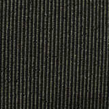 Black Vertical-Stripe Chunky Knit, Poly-Cotton