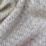 Light Cream Marl Jersey Knit, Viscose-Poly — texture