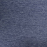 Heathered Blue Marl Jersey Knit, Cotton-Poly