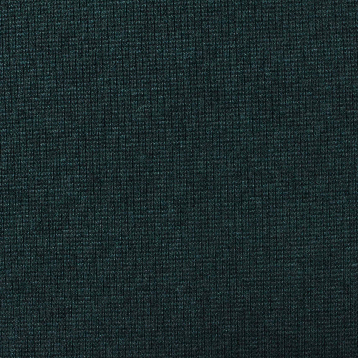 Dark Teal Marl Rib Knit, Poly-Cotton