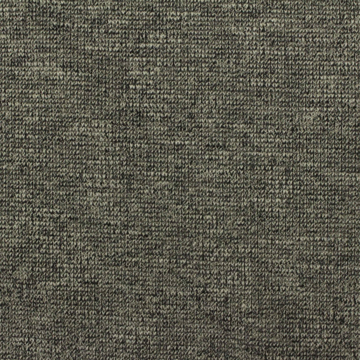 Light Grey Marl Rib Knit, Poly-Viscose, 300 gsm, 140 cm