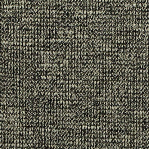 Light Grey Marl Rib Knit, Poly-Viscose, 300 gsm, 140 cm