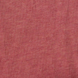 Heathered Red Marl Rib Knit, Poly-Cotton