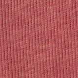 Heathered Red Marl Rib Knit, Poly-Cotton — texture