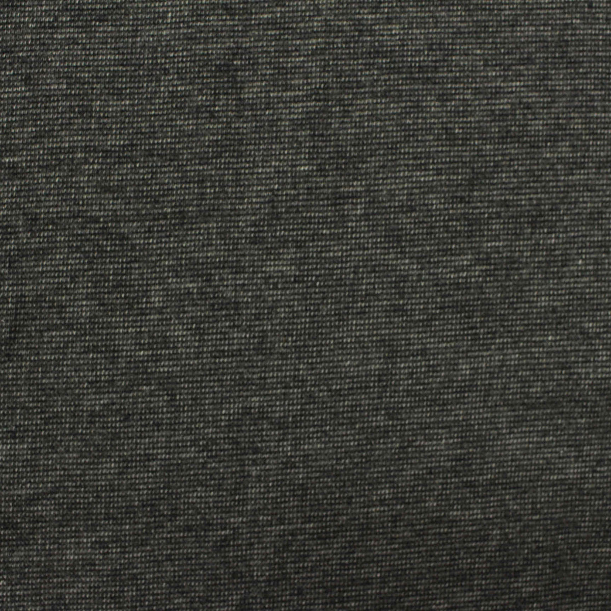 Dark Grey Marl Rib Knit, Poly-Cotton, 315 gsm