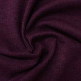 Purple Marl Interlock Knit, Poly-Cotton