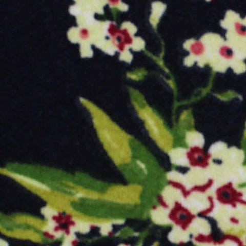 Red Roses Jersey Knit, Polyester