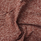 Red Marl Jersey Knit, Polyester