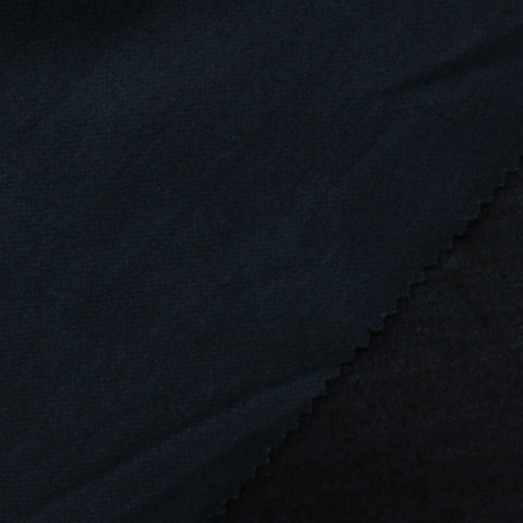Polyester Interlock Knit Fabric, 265 gsm, 160 cm — Navy