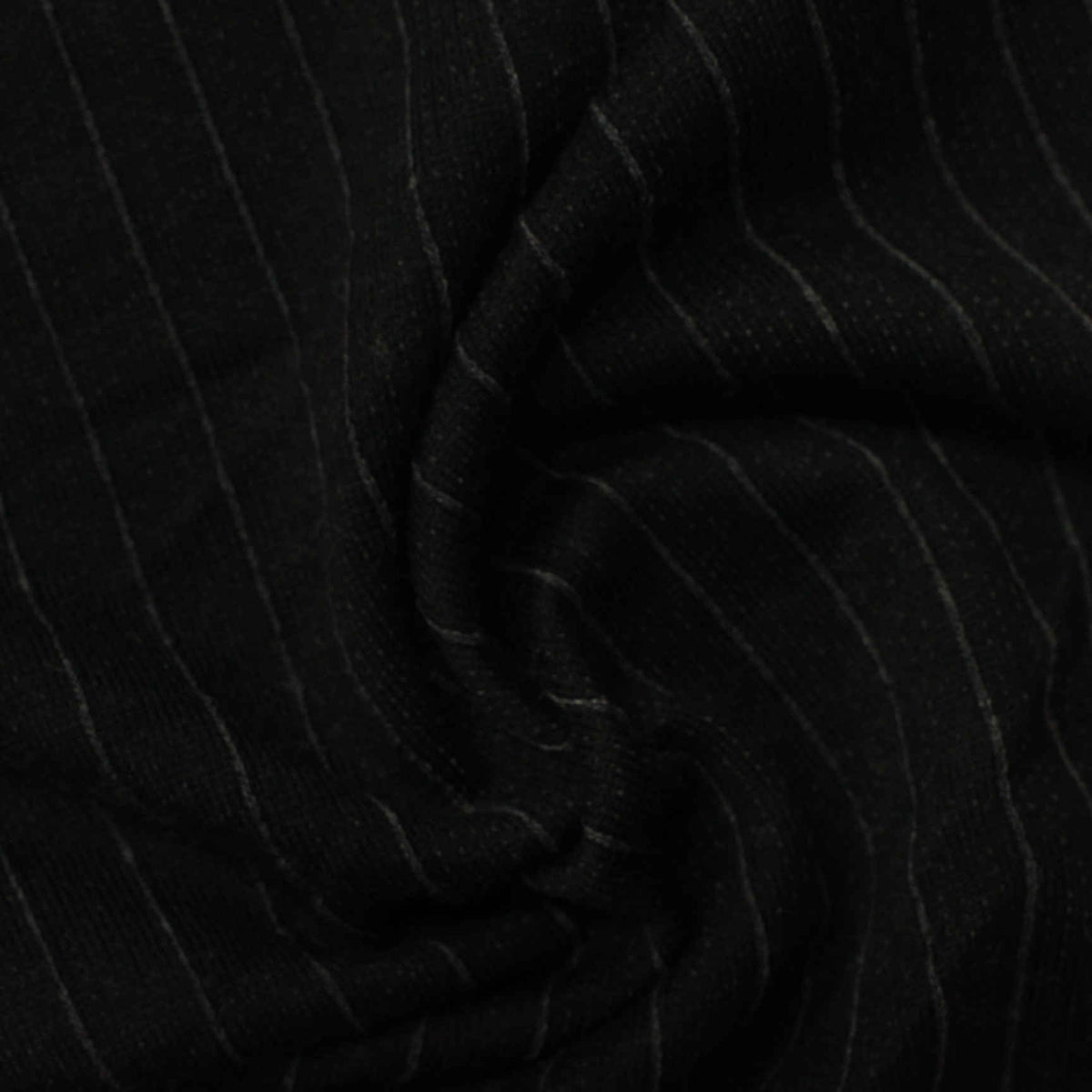 White Pinstripe French Terry
