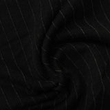 White Pinstripe French Terry