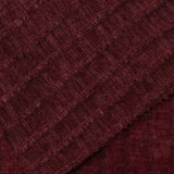 Burgundy Diamond Rib Knit, Polyester