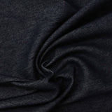 Cotton Polyester Stretch Denim Fabric, 170 gsm, 175 cm — Navy