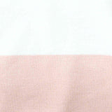 White Horizontal-Stripe Jersey Knit, Viscose — texture