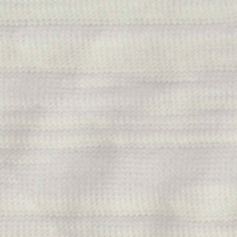 Cotton Metallic Chunky Knit Fabric, 260 gsm, 180 cm — White