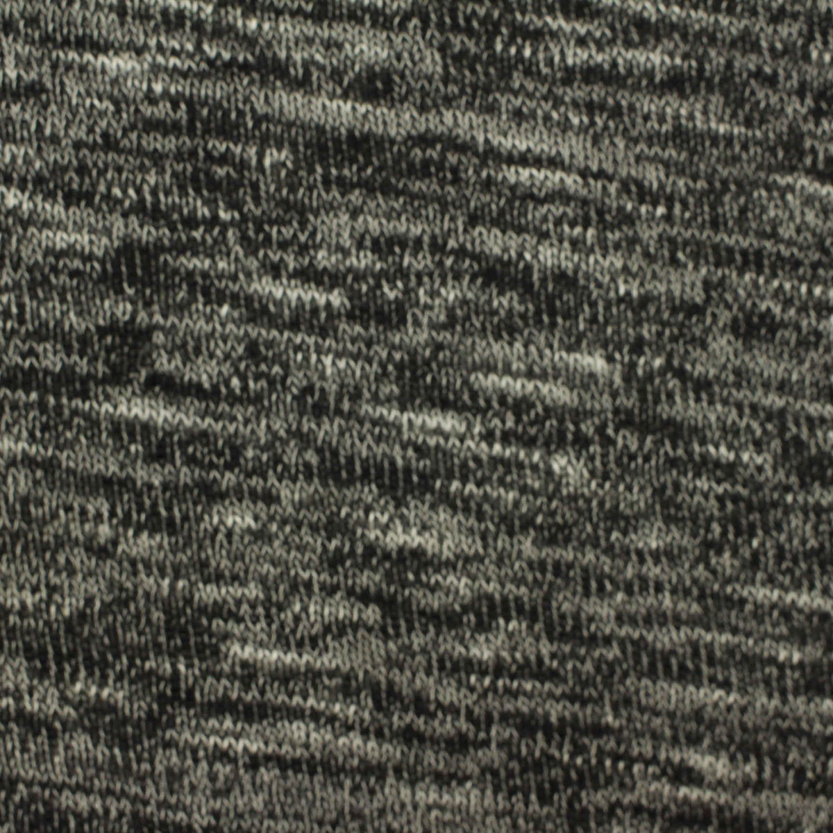 Dark Grey Marl Chunky Knit, Poly-Viscose, 165 gsm