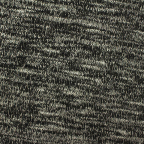 Dark Grey Marl Chunky Knit, Poly-Viscose, 165 gsm