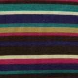 Multicolor Horizontal-Stripe Chunky Knit, Polyester