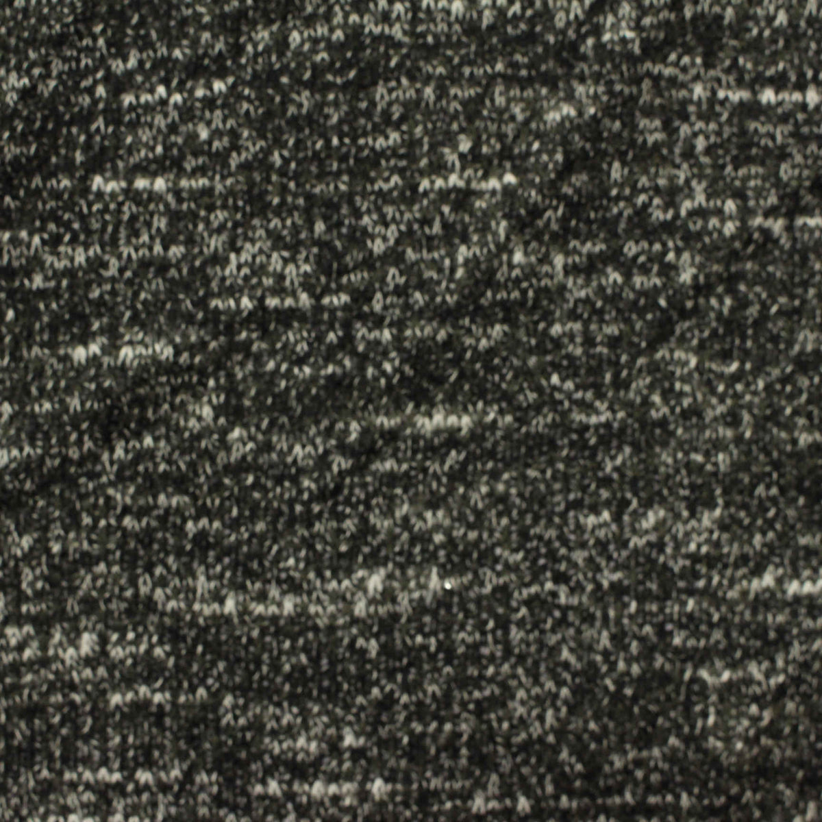 Dark Grey Marl Chunky Knit, Poly-Viscose, 180 gsm, 170 cm