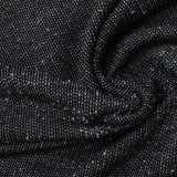 Black Marl Chunky Knit, Poly-Viscose