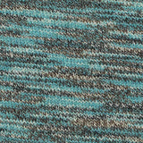 Teal Marl Chunky Knit, Poly-Viscose — texture