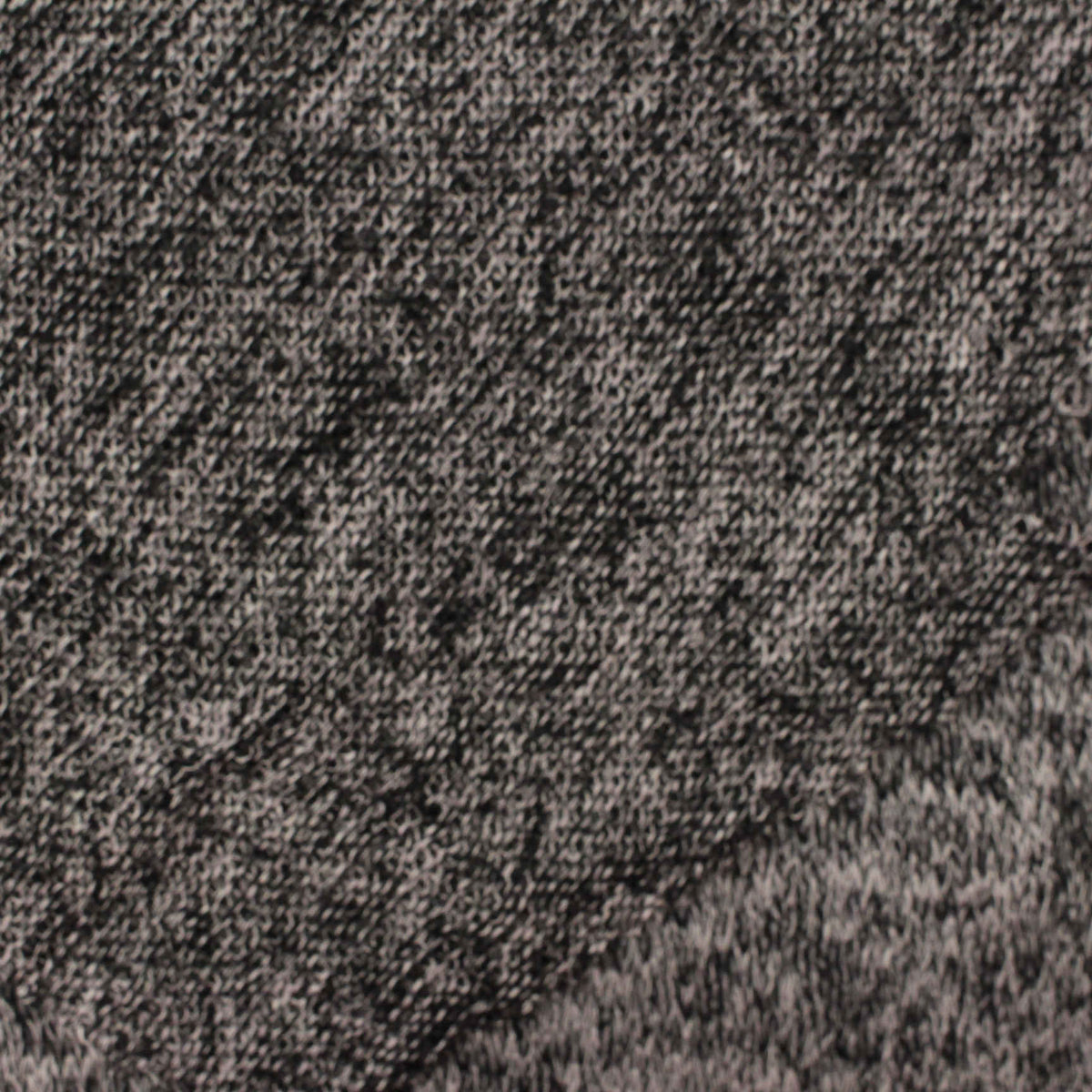 Dark Grey Marl Chunky Knit, Viscose-Poly, 145 gsm, 160 cm