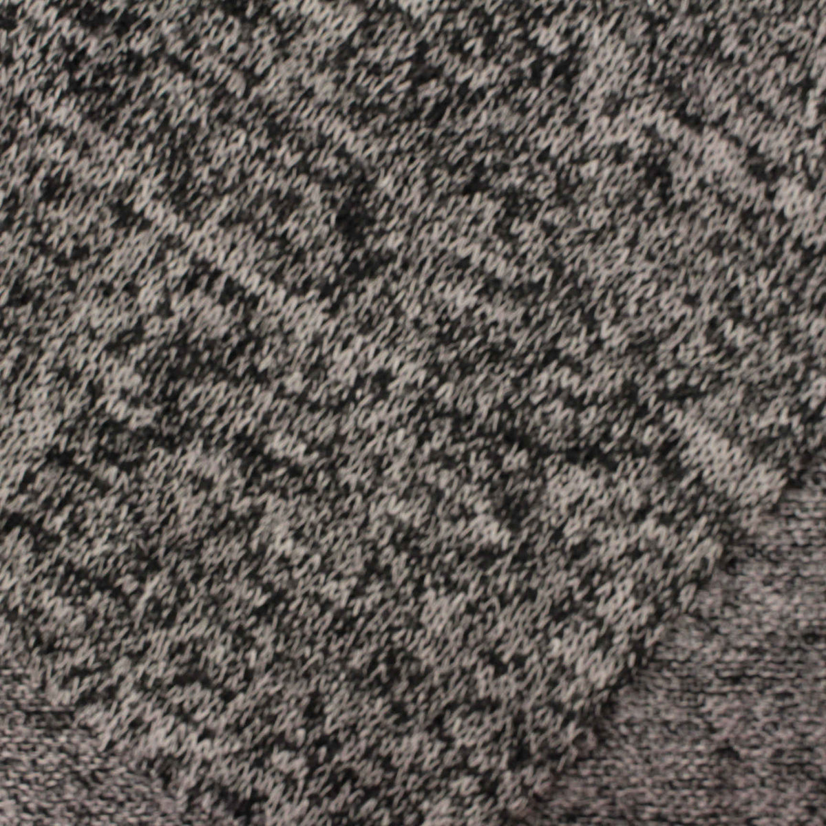 Black Marl Chunky Knit, Viscose-Poly, 150 gsm, 160 cm, ref EF-222238
