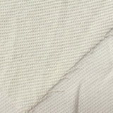 Cotton Polyester Piqué Knit Fabric, 240 gsm, 170 cm — White