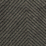 Charcoal Geometric-Chevron Jacquard, Polyester — texture