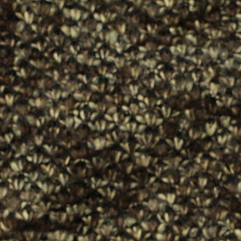Brown Marl Interlock Knit, Polyester