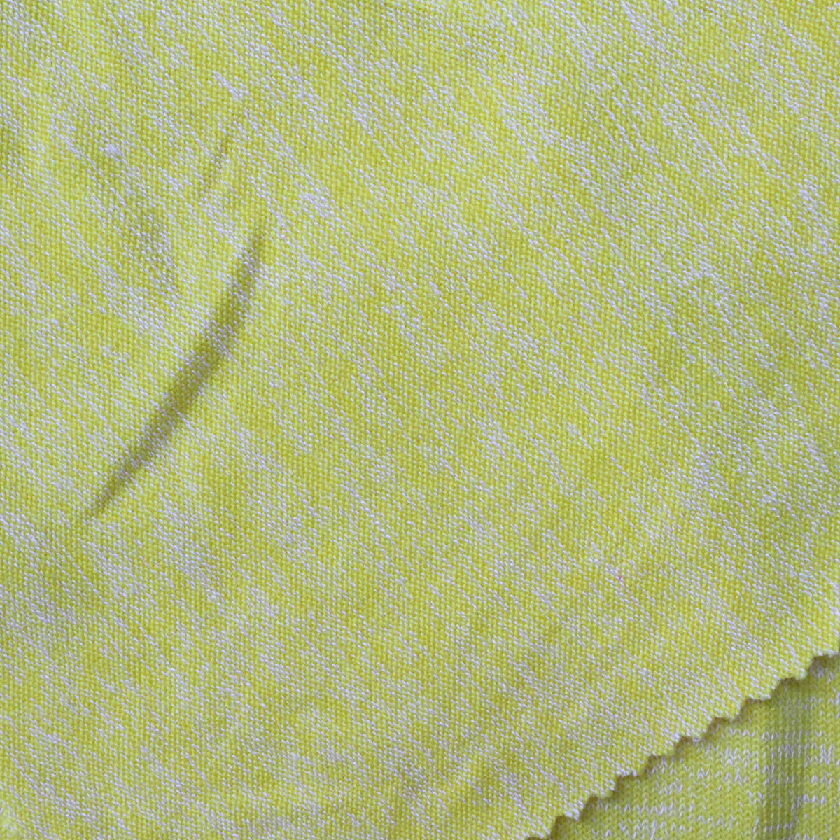 Light Green Marl Chunky Knit, Poly-Viscose, 289 gsm