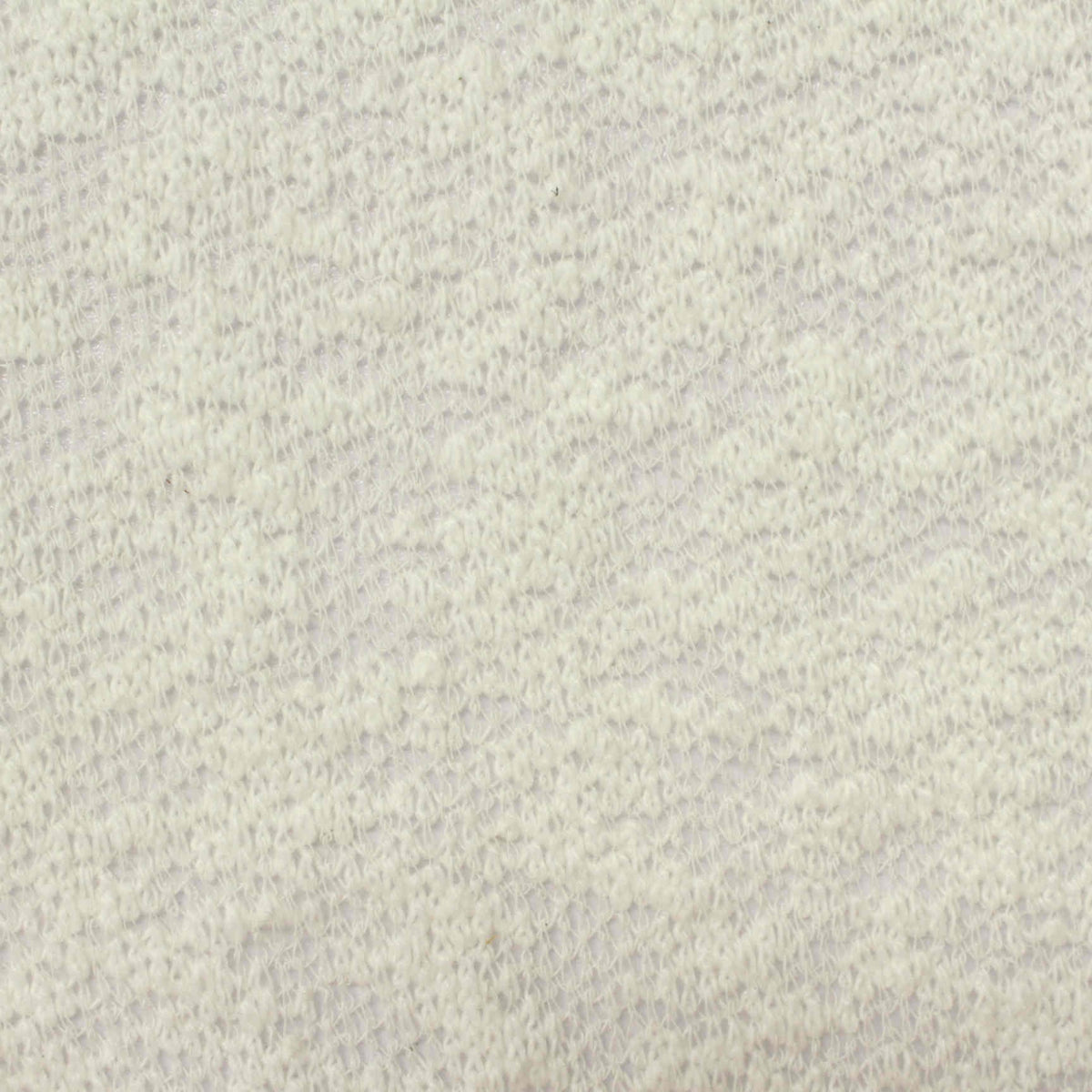 Slub Polyester Stretch Chunky Knit Fabric, 200 gsm, 170 cm — Beige